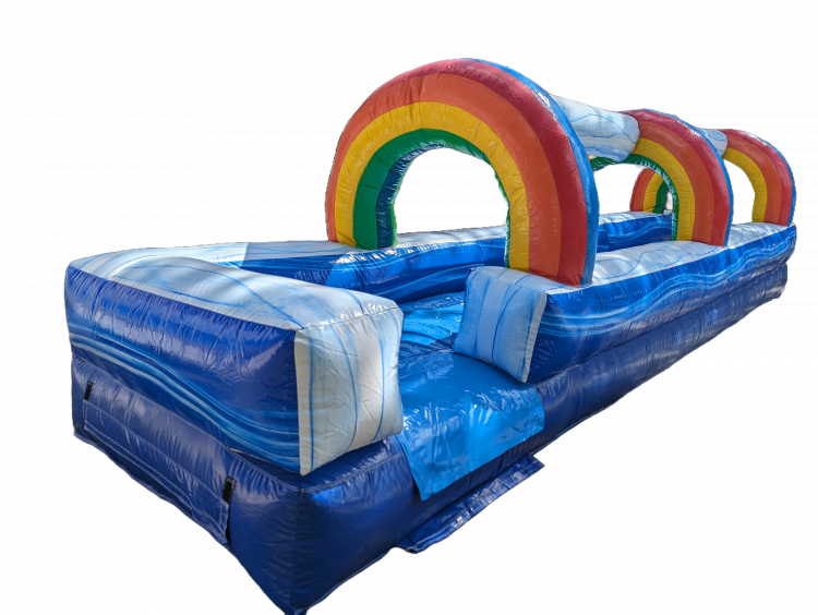 25' Rainbow Slip N Slide